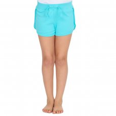 12C158: Infant Girls Interlock Shorts- Ocean Mist (2-6 Years)